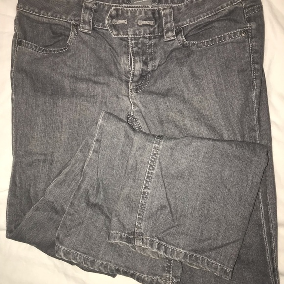 Ann Taylor Petites modern fit grey jeans size 2p - Picture 4 of 8